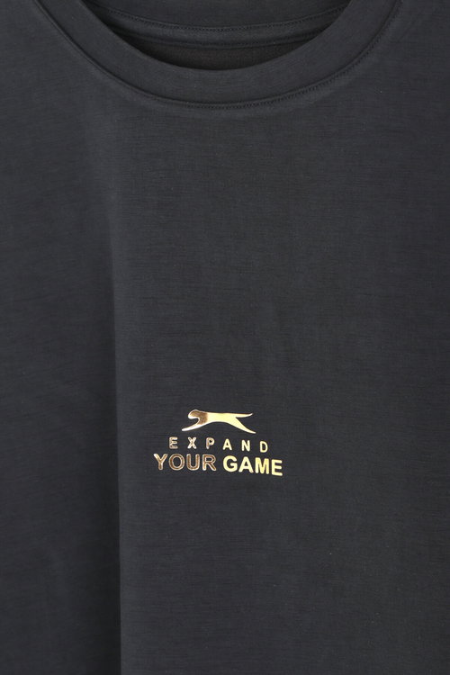 Slazenger KAPA Kadın Siyah Tişört