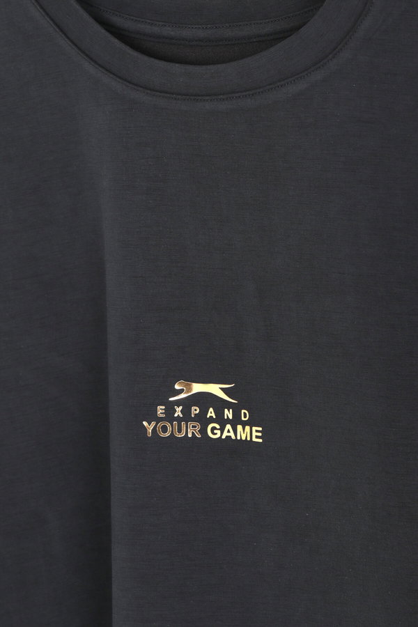 Slazenger KAPA Kadın Siyah Tişört