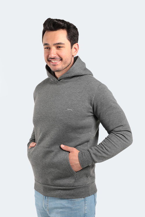 Slazenger KAPENA Erkek Koyu Gri Sweatshırt