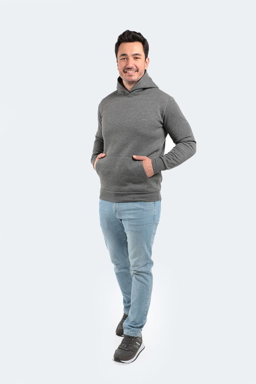 Slazenger KAPENA Erkek Koyu Gri Sweatshırt