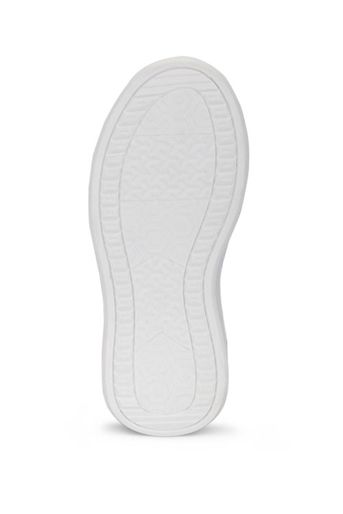 Slazenger KARETTA I Unisex Çocuk Cırt Cırtlı Beyaz / Lacivert Günlük Spor Ayakkabısı