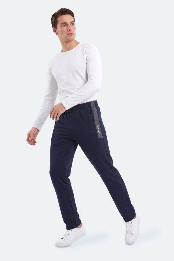 Slazenger KARLA Erkek Lacivert Eşofman Altı
