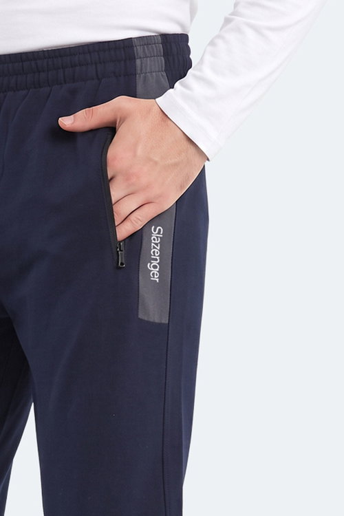 Slazenger KARLA Erkek Lacivert Eşofman Altı