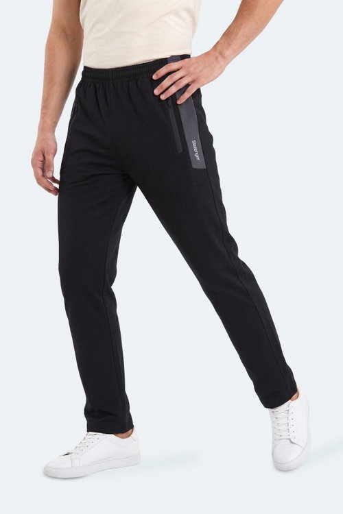 Slazenger KARLA Erkek Siyah Eşofman Altı