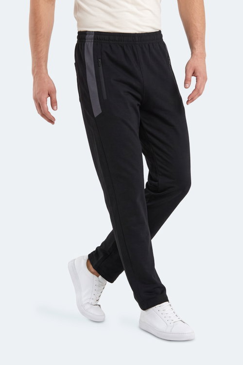 Slazenger KARLA Erkek Siyah Eşofman Altı