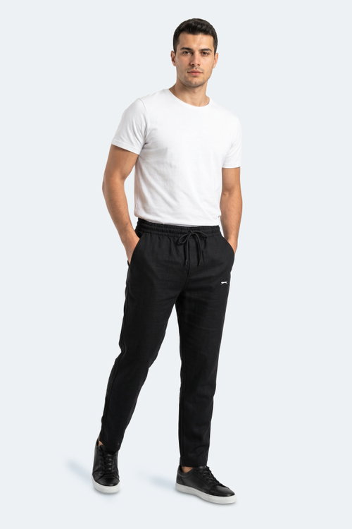Slazenger KARMELA Erkek Cepli Siyah Pantolon