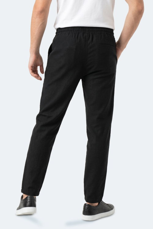 Slazenger KARMELA Erkek Cepli Siyah Pantolon