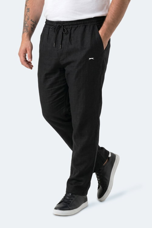 Slazenger KARMELA JMB. Erkek Büyük Beden Siyah Eşofman Altı