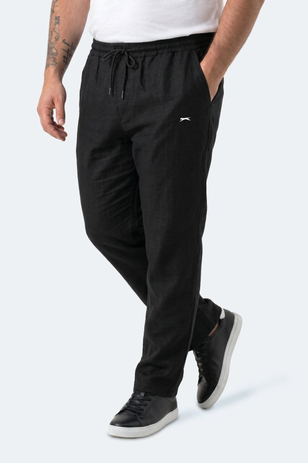 Slazenger KARMELA JMB. Erkek Büyük Beden Siyah Eşofman Altı