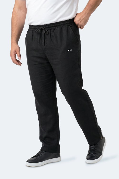 Slazenger KARMELA JMB. Erkek Büyük Beden Siyah Eşofman Altı