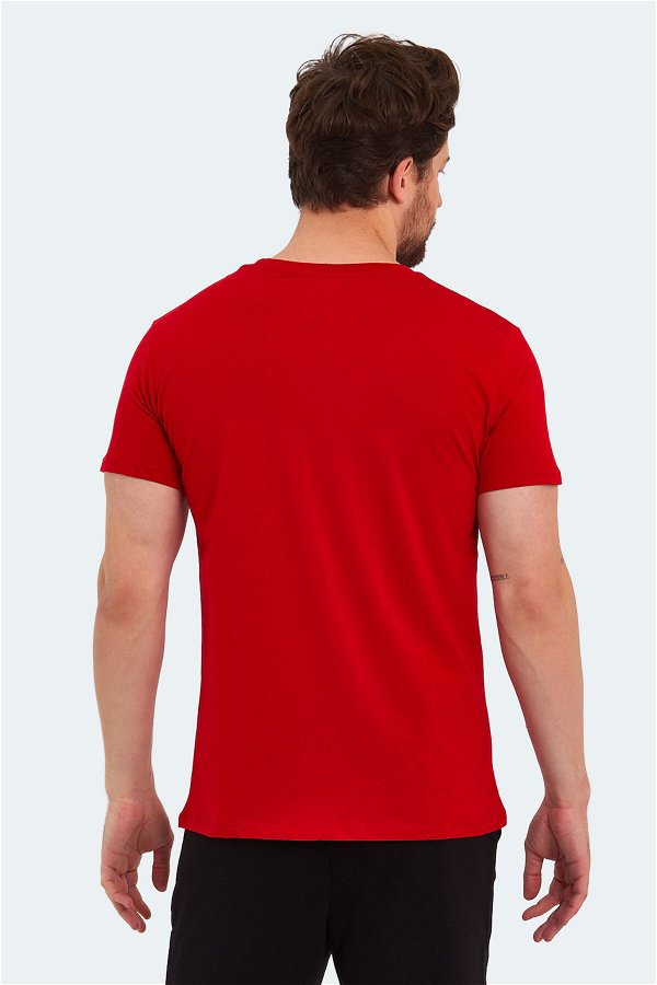 Slazenger KARNEN Erkek T-Shirt Kırmızı