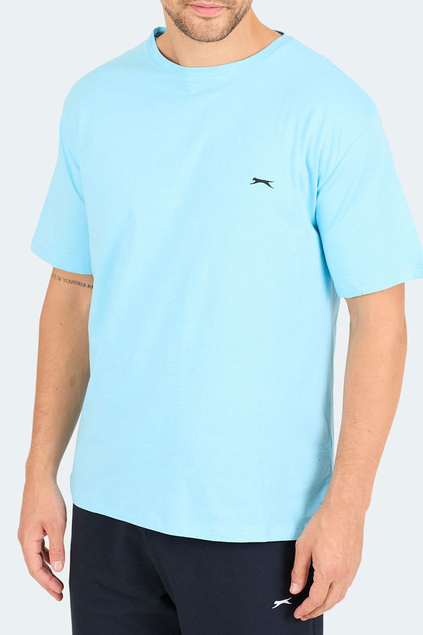 Slazenger KARNEN IN Oversize Erkek Tişört Nane