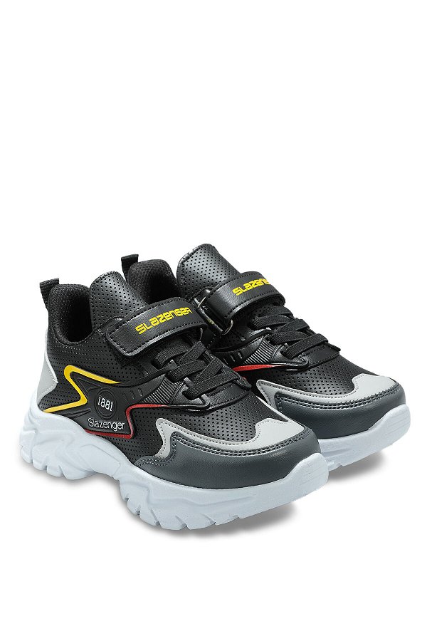 Slazenger KARP I Sneaker Erkek Çocuk Ayakkabı Siyah / Beyaz
