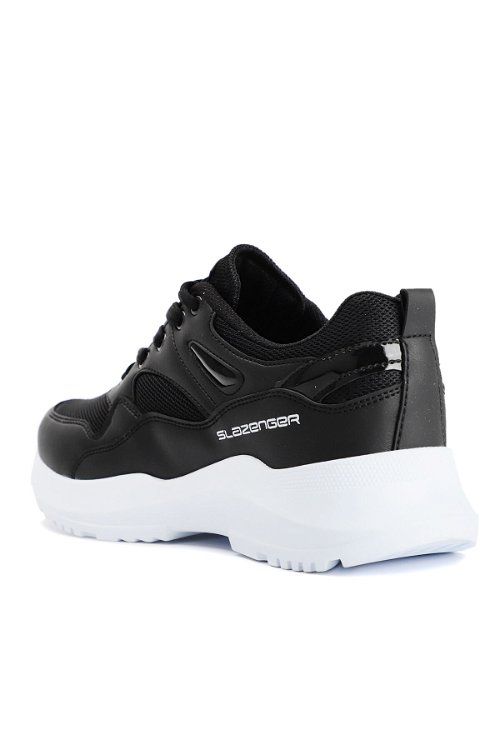 Slazenger KARPOS I Sneaker Kadın Ayakkabı Siyah / Beyaz