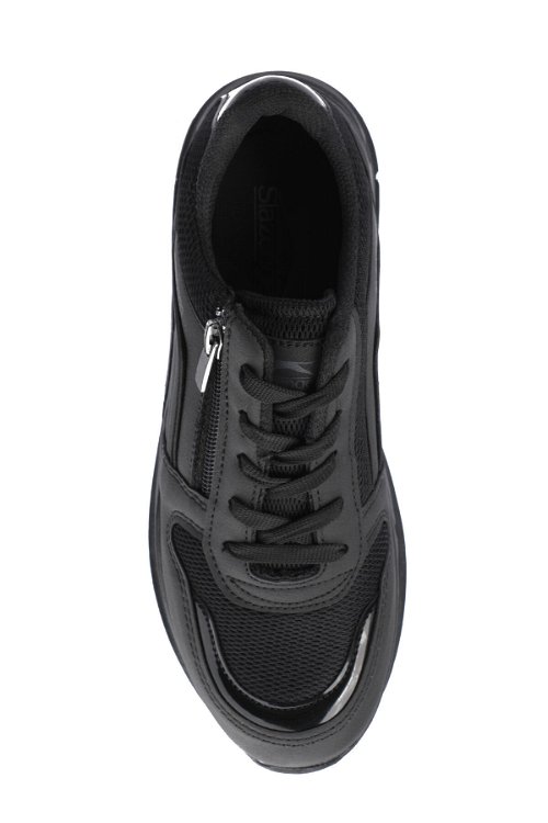 Slazenger KARSTEN I Sneaker Kadın Ayakkabı Siyah / Siyah