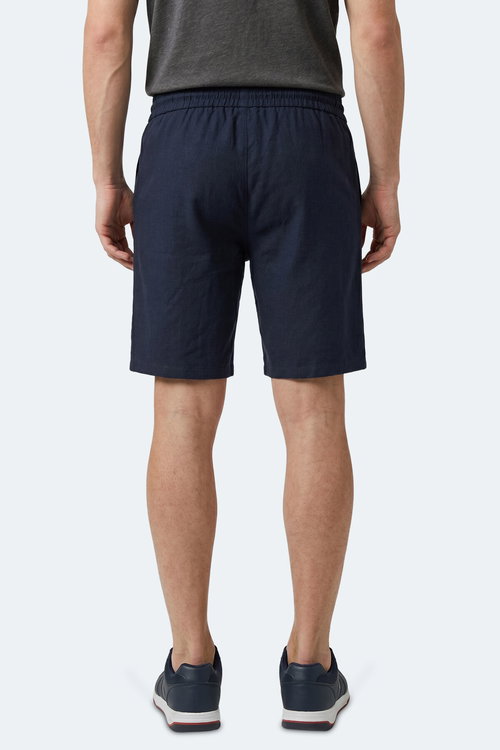Slazenger KASEY Erkek Pamuklu Lacivert Şort