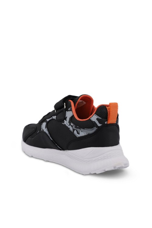 KASHI KTN Sneaker Erkek Çocuk Ayakkabı Siyah / Turuncu