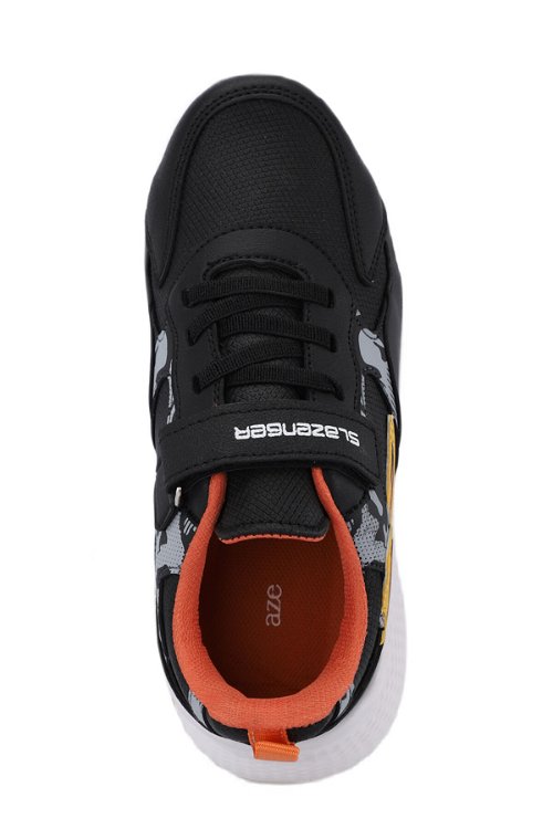 KASHI KTN Sneaker Unisex Çocuk Ayakkabı Siyah / Turuncu