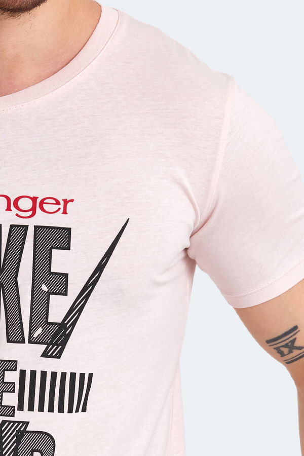 Slazenger KASSIA Erkek Tişört Pudra