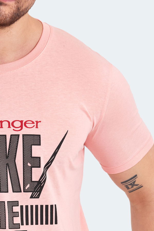 Slazenger KASSIA Erkek Tişört Somon