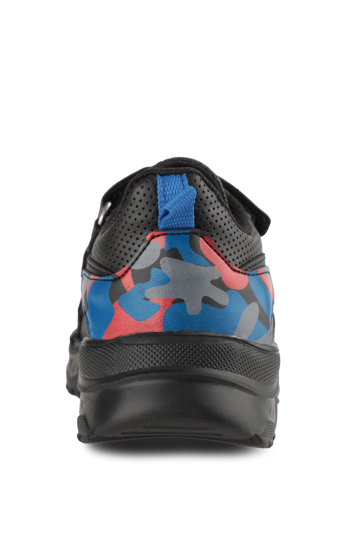 Slazenger KATA I Sneaker Unisex Çocuk Ayakkabı Siyah / Mavi - Thumbnail