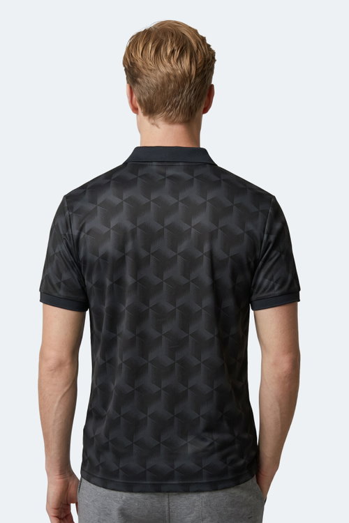 Slazenger KATARIN 2 Lİ SET Erkek Siyah - Gri Tişört