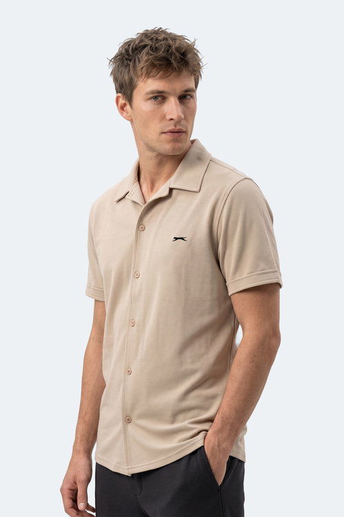 Slazenger KATELIN Erkek Bej Gömlek