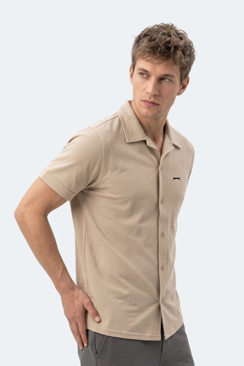 Slazenger KATELIN Erkek Bej Gömlek