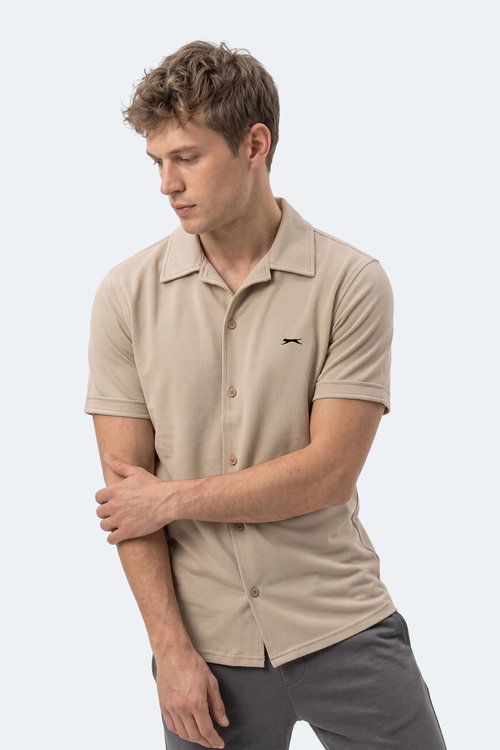 Slazenger KATELIN Erkek Bej Gömlek