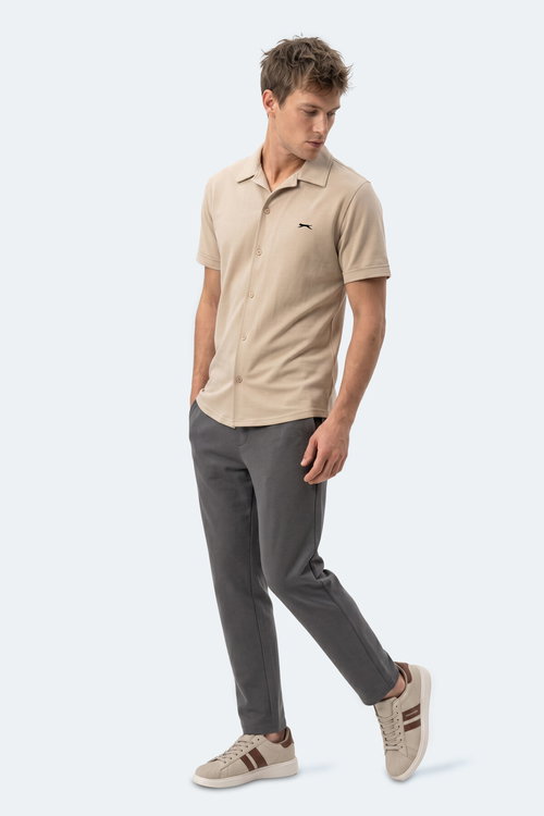 Slazenger KATELIN Erkek Bej Gömlek