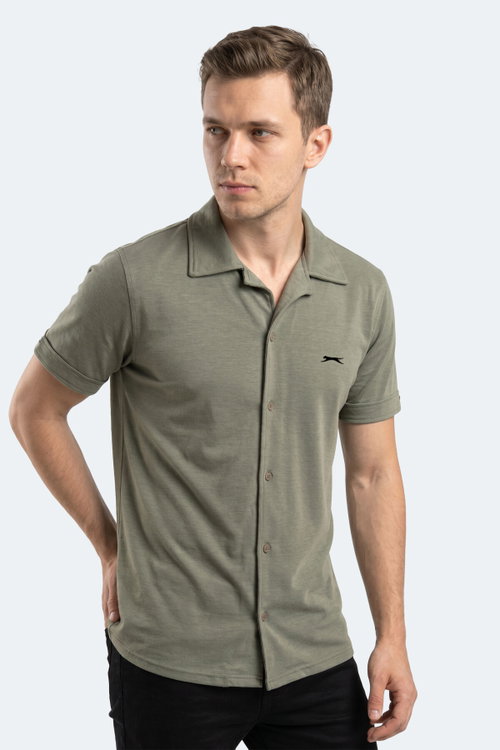 Slazenger KATELIN Erkek Haki Gömlek