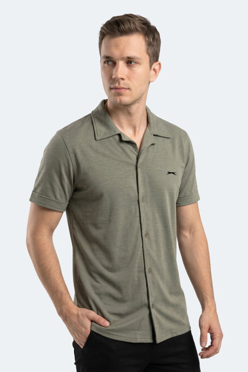 Slazenger KATELIN Erkek Haki Gömlek