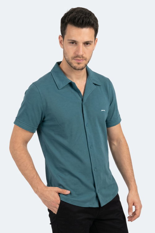 Slazenger KATELIN Erkek Petrol Gömlek