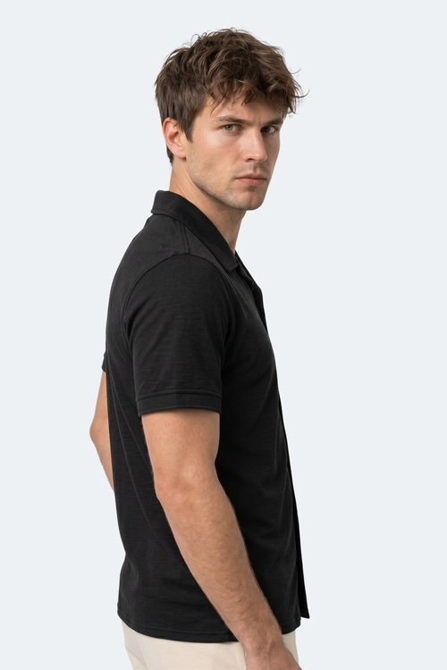 Slazenger KATELIN Erkek Siyah Gömlek