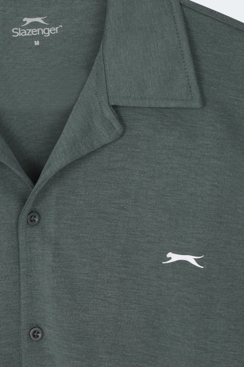 Slazenger KATELIN Erkek Yeşil Gömlek