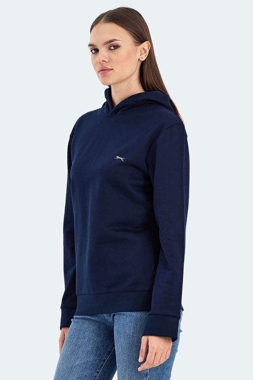 Slazenger KATHY Kadın Sweatshirt Lacivert