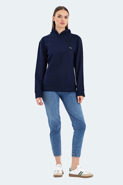 Slazenger KATHY Kadın Sweatshirt Lacivert