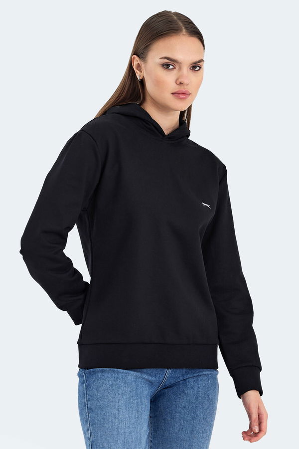 Slazenger KATHY Kadın Sweatshirt Siyah