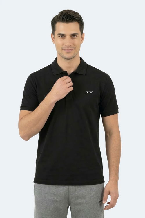 Slazenger KATINA Erkek Siyah Tişört