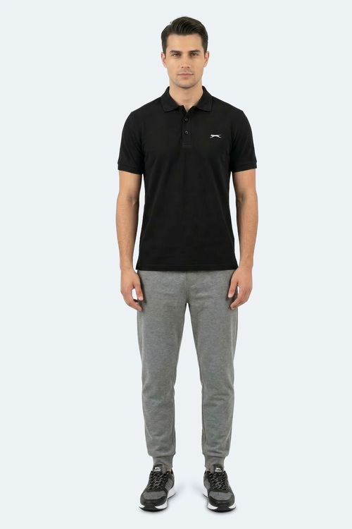Slazenger KATINA Erkek Siyah Tişört