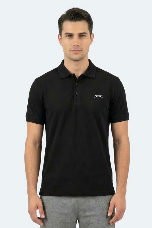 Slazenger KATINA Erkek Siyah Tişört