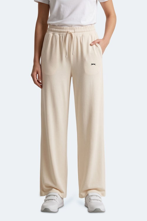 Slazenger KATKA Kadın Ekru Eşofman Altı