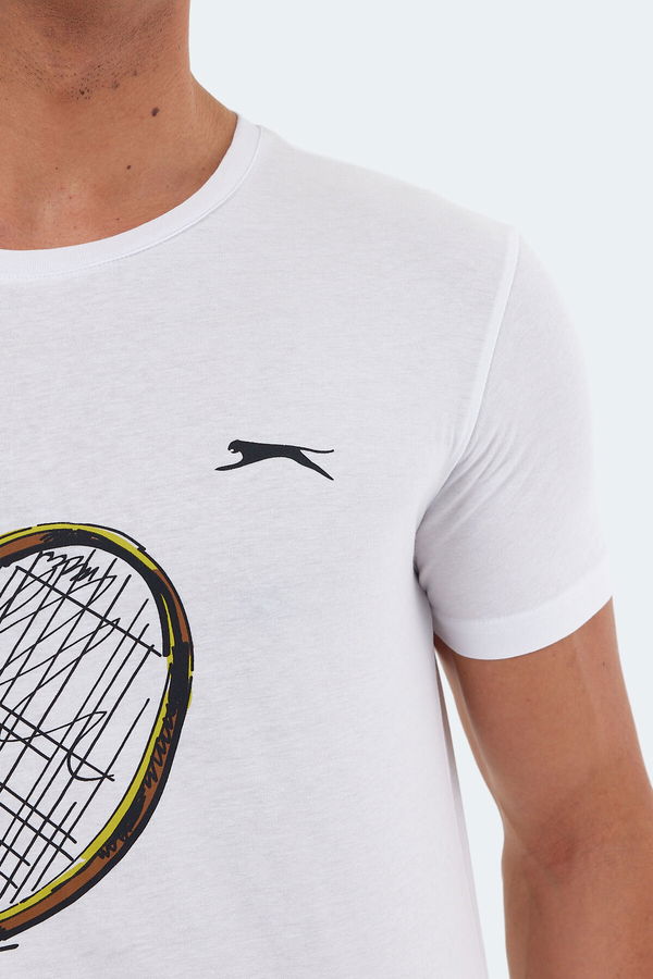 Slazenger KATONS IN Erkek Tişört Beyaz