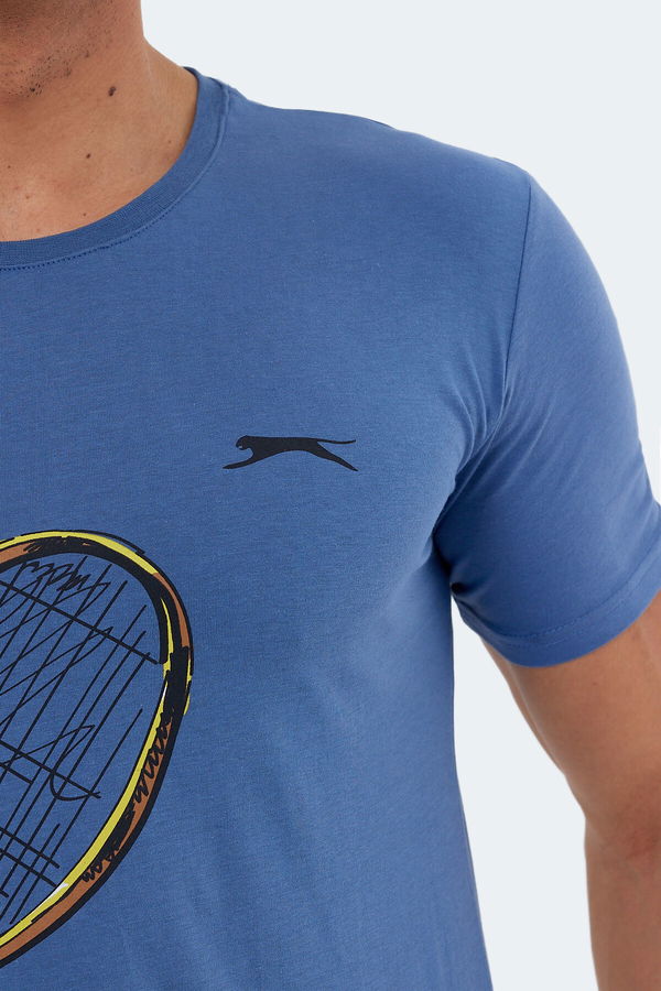 Slazenger KATONS IN Erkek Tişört Indigo