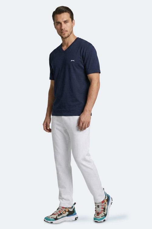 Slazenger KATRE Erkek Oversıze Lacivert Tişört