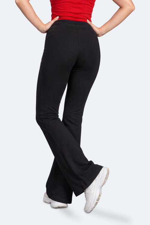 Slazenger KATRINNA IN Kadın Bol Paça Siyah Eşofman Altı
