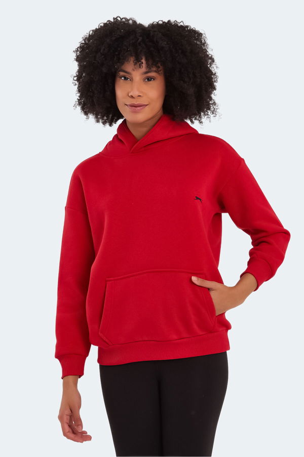 Slazenger KATSU Kadın Sweatshirt Kırmızı