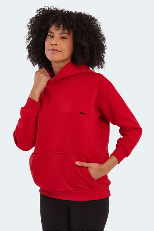 Slazenger KATSU Kadın Sweatshirt Kırmızı