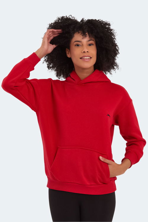 Slazenger KATSU Kadın Sweatshirt Kırmızı