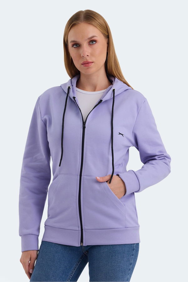 Slazenger KATYA 2 li set Kadın Kırmızı - Lila Sweatshirt